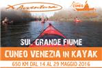 Cuneo Venezia in kayak - imbarco a VillaFranca sabato 14 maggio